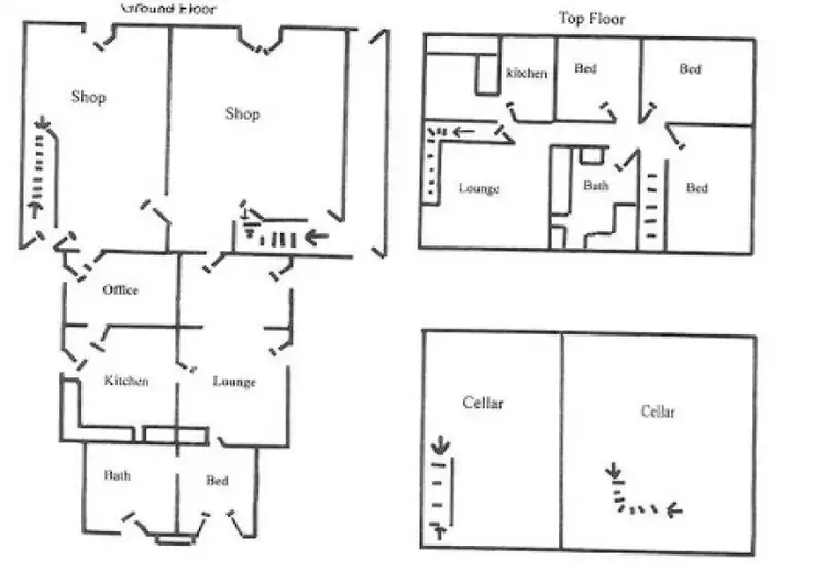 Floorplan of Homely house listing, 100 Railway Place, Elmore VIC 3558