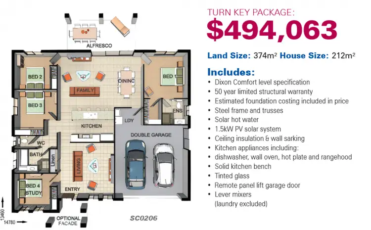 Floorplan of Homely house listing, Address available on request