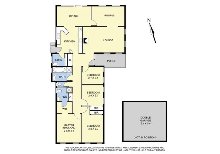 Floorplan of Homely house listing, Address available on request