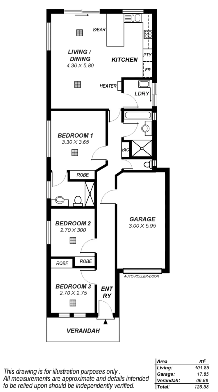 Floorplan of Homely house listing, 5 Minto Street, Blakeview SA 5114