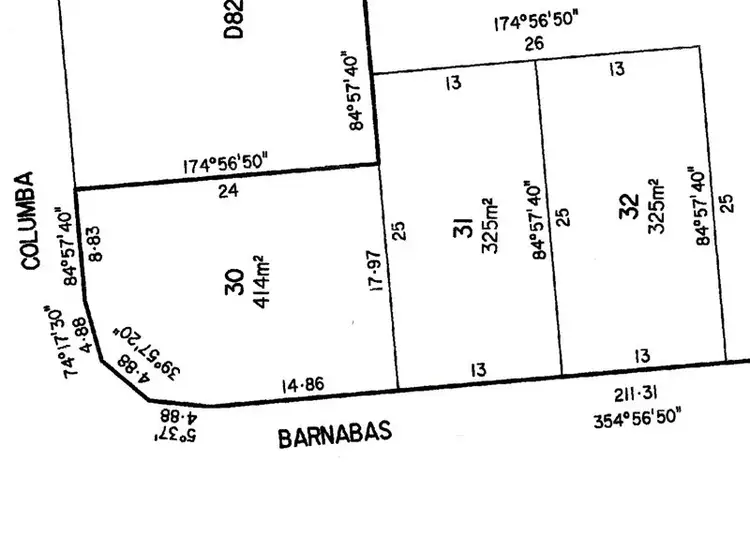 Floorplan of Homely land listing, 20 Barnabas Cresent, Christie Downs SA 5164