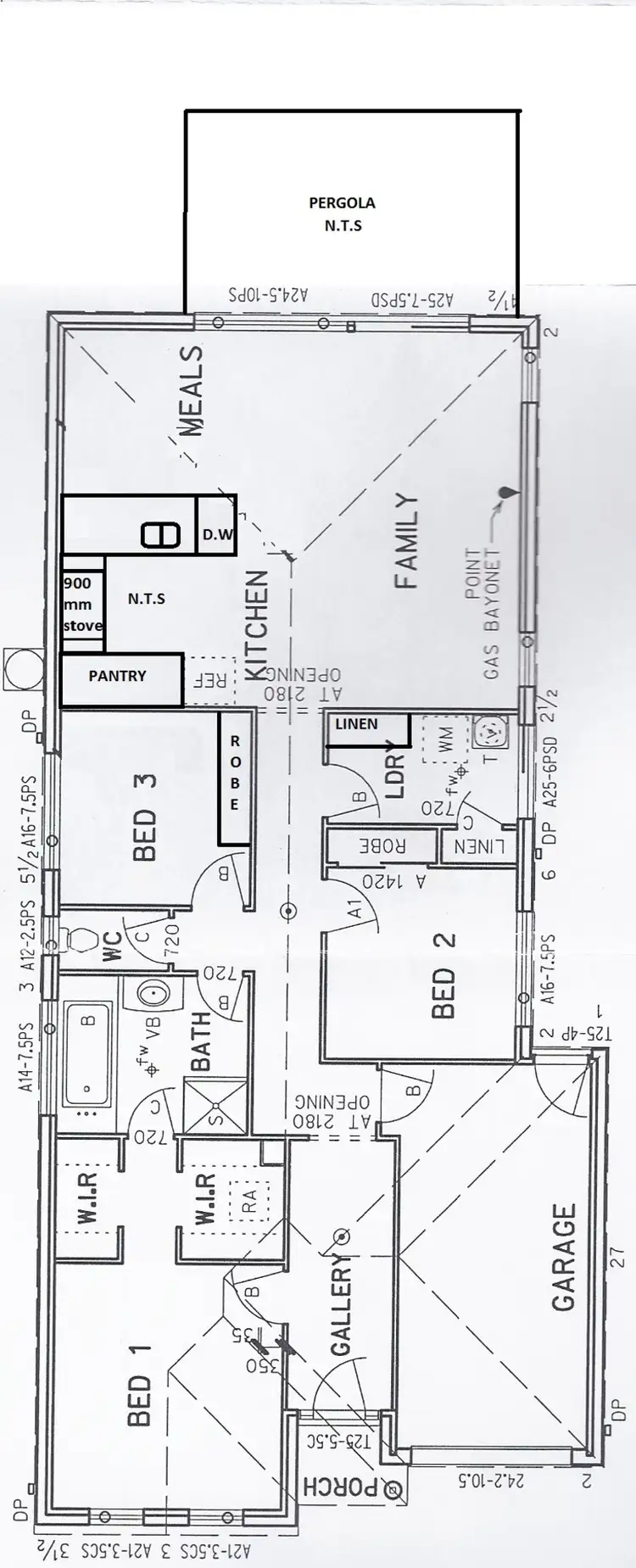 Floorplan of Homely house listing, 8 Herriott Crescent, Horsley NSW 2530