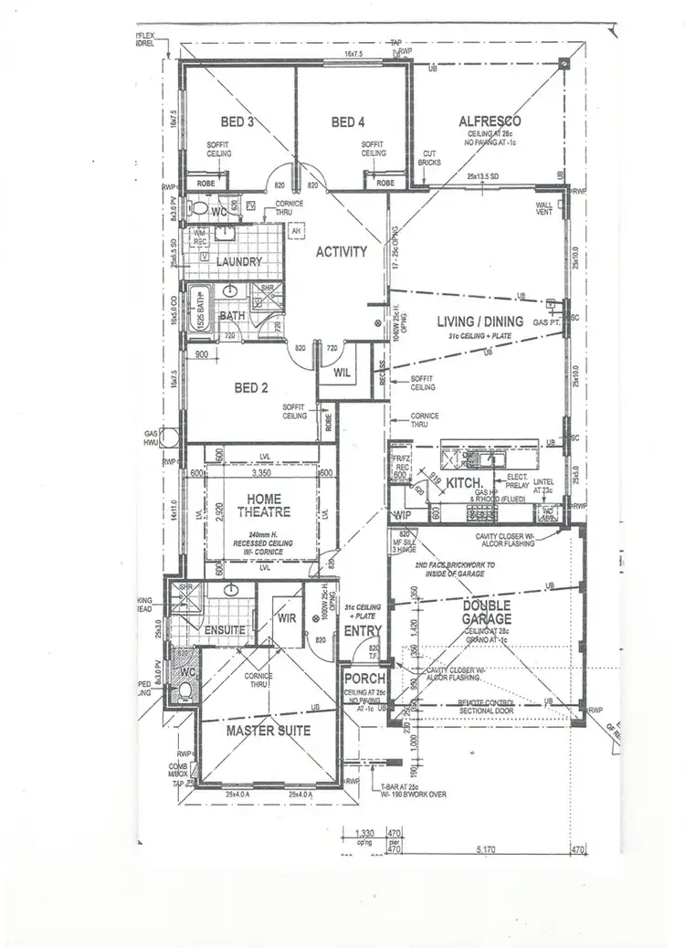 Floorplan of Homely house listing, 5 Zenith Turn, Baldivis WA 6171