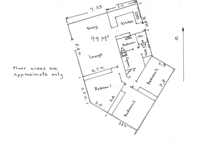 Floorplan of Homely apartment listing, 2/31 Pangarinda Place, Mooloolaba QLD 4557
