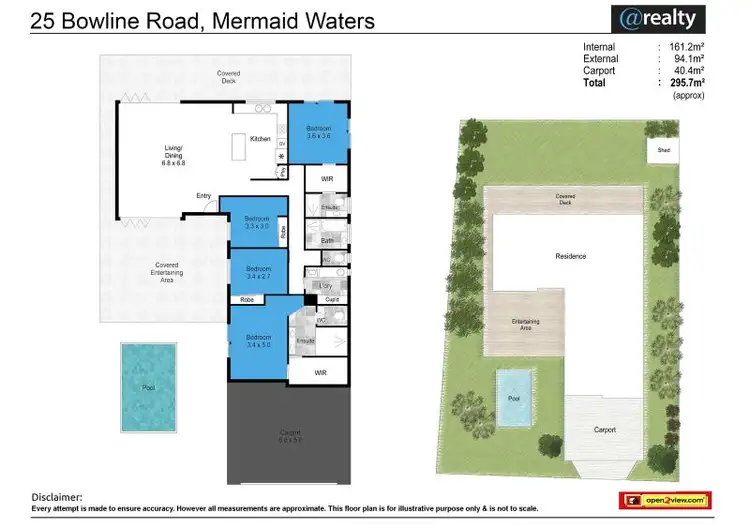 Floorplan of Homely house listing, 25 Bowline Road, Mermaid Waters QLD 4218