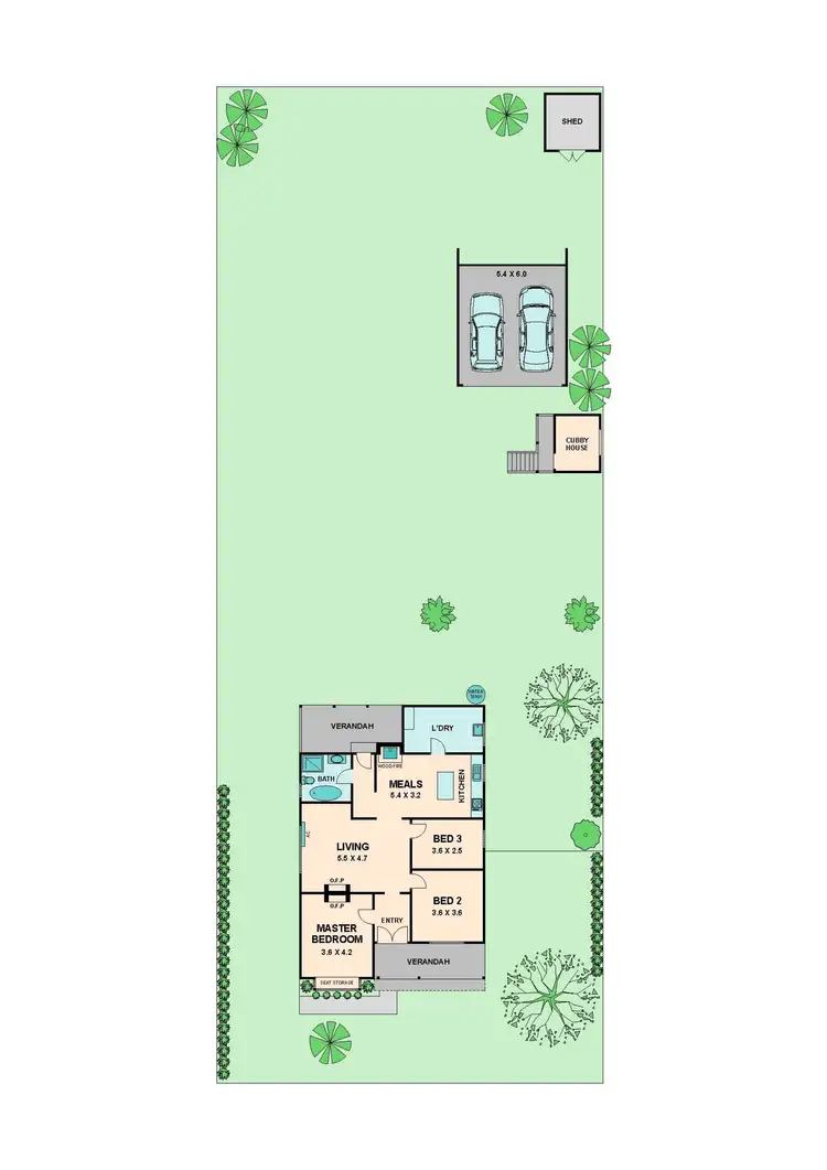 Floorplan of Homely house listing, 172 HIGH STREET, Broadford VIC 3658