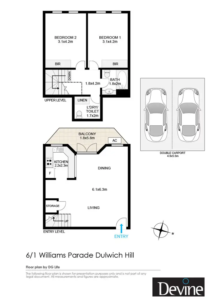 Floorplan of Homely apartment listing, 6/1 Williams Parade, Dulwich Hill NSW 2203