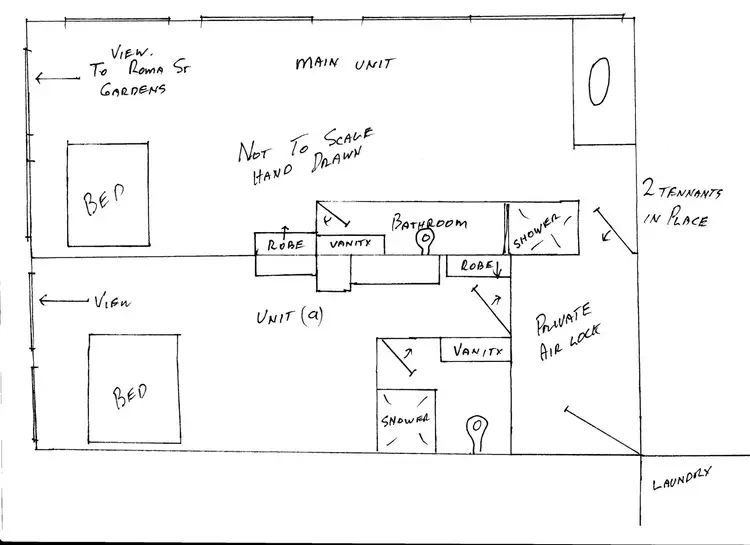 Floorplan of Homely apartment listing, 104 & 404/391 Wickham Terrace, Spring Hill QLD 4000