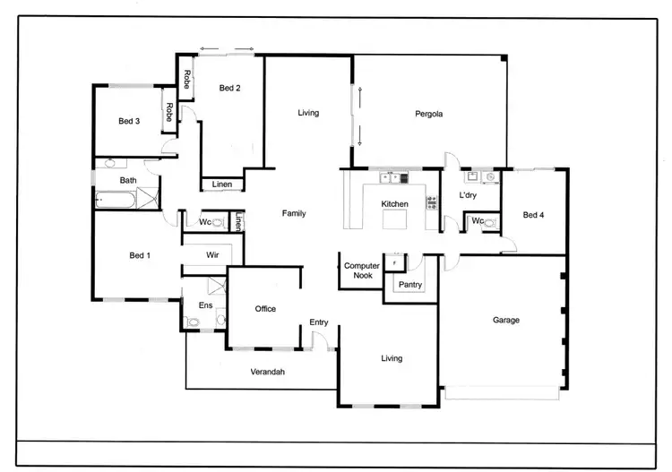 Floorplan of Homely house listing, 4 Victorious View, Cambewarra NSW 2540