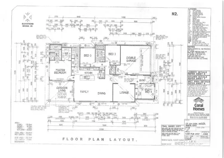 Floorplan of Homely house listing, 94 Foxtail Crescent, Banksia Beach QLD 4507
