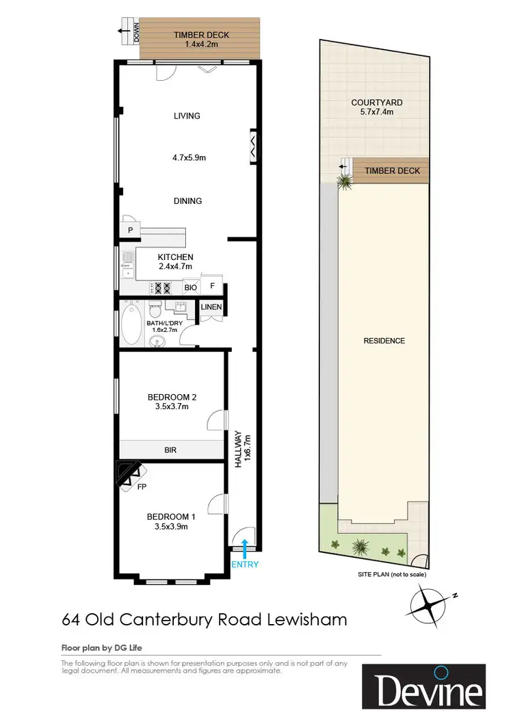 Floorplan of Homely house listing, 64 Old Canterbury Road, Lewisham NSW 2049