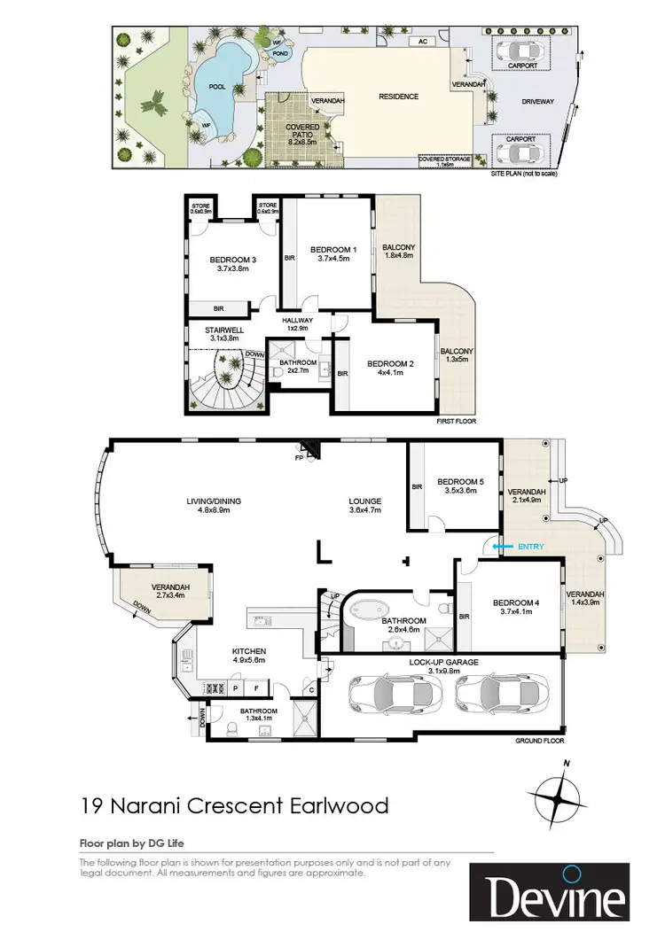 Floorplan of Homely house listing, 19 Narani Crescent, Earlwood NSW 2206