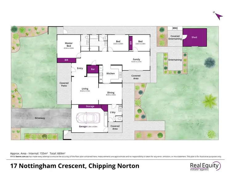 Floorplan of Homely house listing, 17 Nottingham Crescent, Chipping Norton NSW 2170