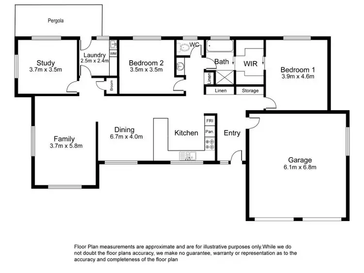 Floorplan of Homely rural property listing, 4 Yahl Road, Yahl SA 5291