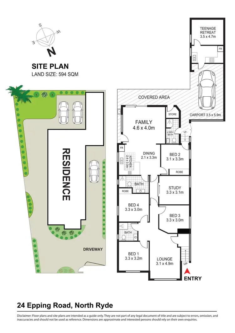 Floorplan of Homely house listing, 24 Epping Road, North Ryde NSW 2113