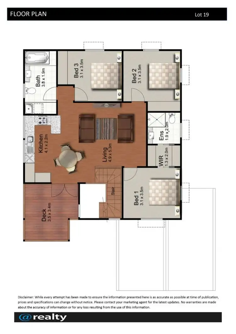 Floorplan of Homely apartment listing, 21/49-57 Robinson Road, Nundah QLD 4012
