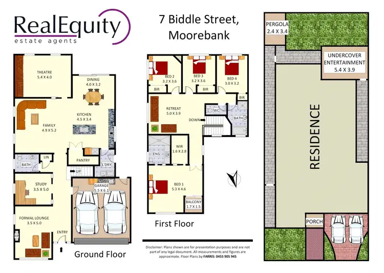 Floorplan of Homely house listing, 7 Biddle Street, Moorebank NSW 2170