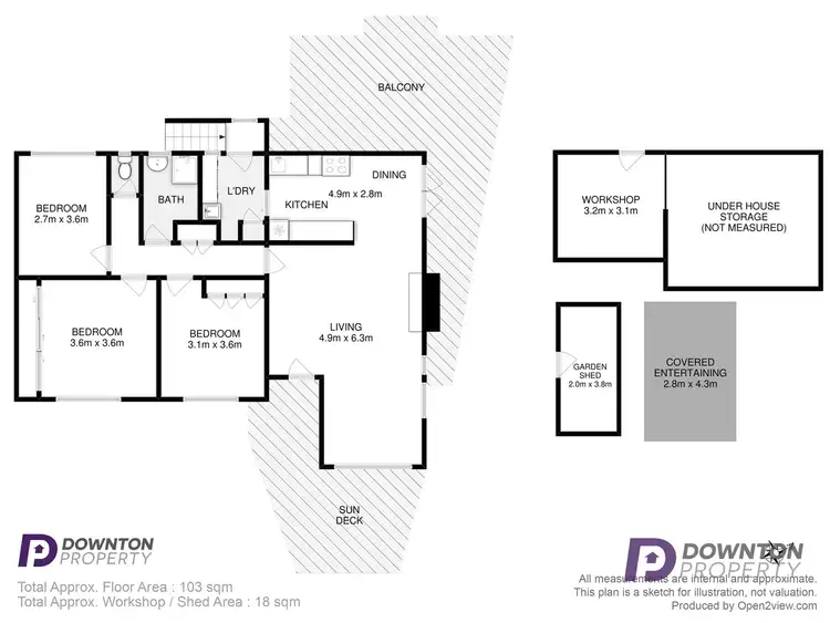Floorplan of Homely house listing, 11 Lang Place, Glenorchy TAS 7010