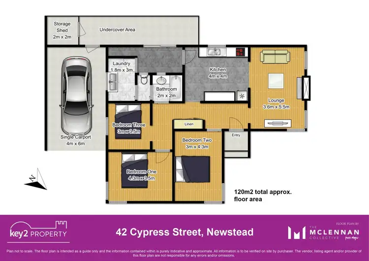 Floorplan of Homely house listing, 42 Cypress Street, Newstead TAS 7250