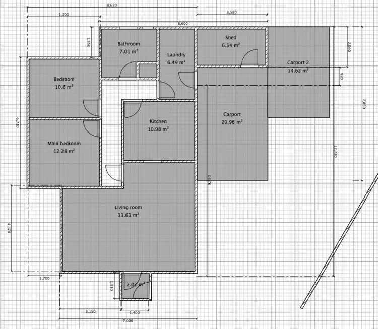Floorplan of Homely house listing, 2 Westwood St, Zeehan TAS 7469