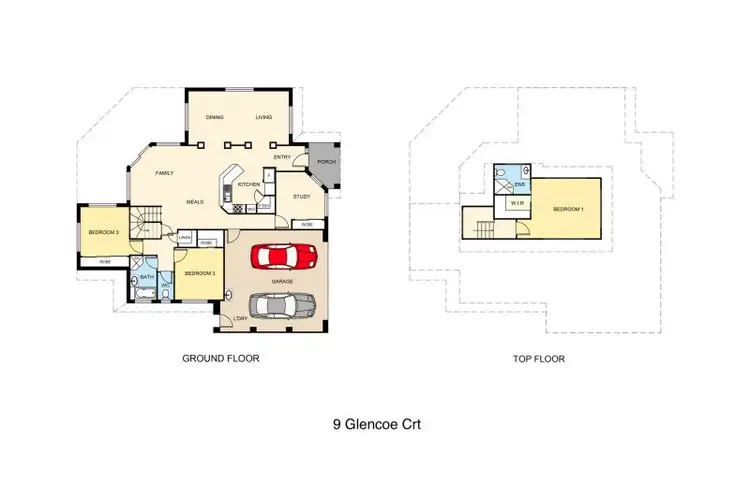 Floorplan of Homely house listing, 9 Glencoe Court, Underwood QLD 4119