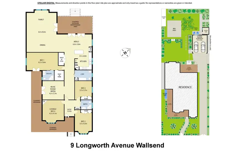 Floorplan of Homely house listing, 9 Longworth Avenue, Wallsend NSW 2287