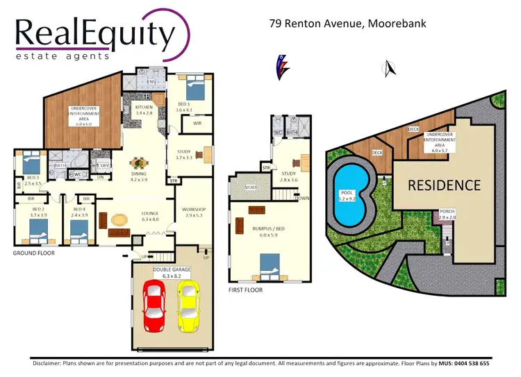 Floorplan of Homely house listing, 79 Renton Avenue, Moorebank NSW 2170