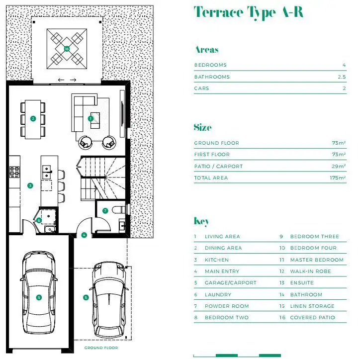 Floorplan of Homely townhouse listing, Lot 2/24 Bonogin Road, Mudgeeraba QLD 4213