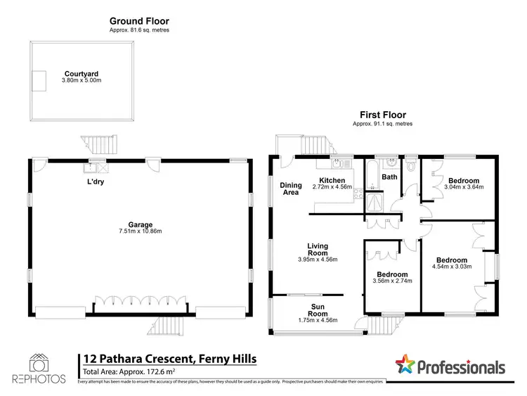 Floorplan of Homely house listing, 12 Pathara Crescent, Ferny Hills QLD 4055