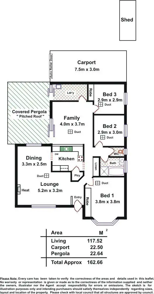 Floorplan of Homely house listing, Address available on request