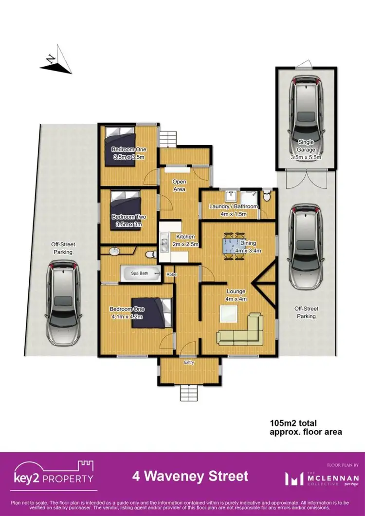 Floorplan of Homely house listing, 4 Waveney Street, South Launceston TAS 7249