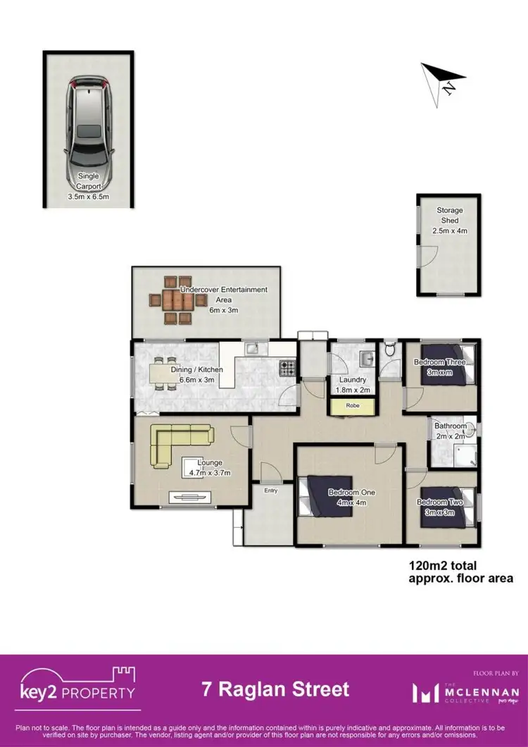 Floorplan of Homely house listing, 7 Raglan Street, Youngtown TAS 7249