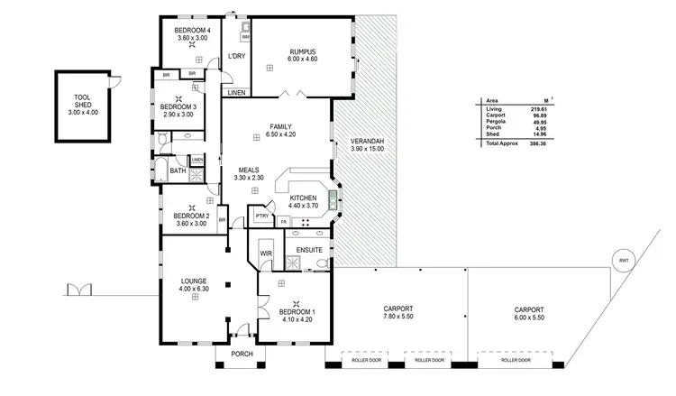 Floorplan of Homely house listing, Address available on request