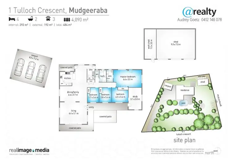 Floorplan of Homely house listing, 1 Tulloch Crescent, Mudgeeraba QLD 4213