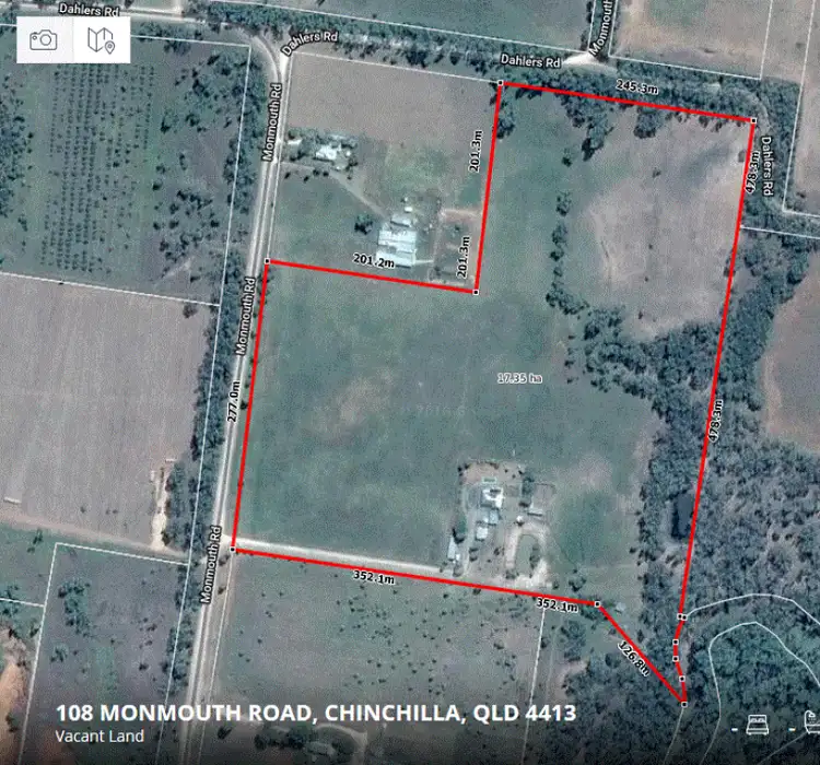 Floorplan of Homely rural property listing, 108 Monmouth Road, Chinchilla QLD 4413