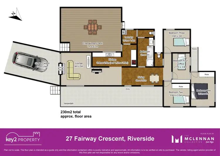 Floorplan of Homely house listing, 27 Fairway Crescent, Riverside TAS 7250