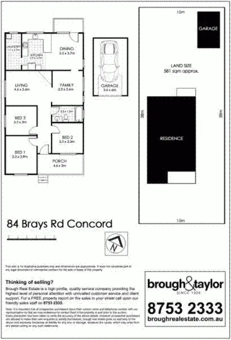 Floorplan of Homely house listing, 84 Brays Road, Concord NSW 2137