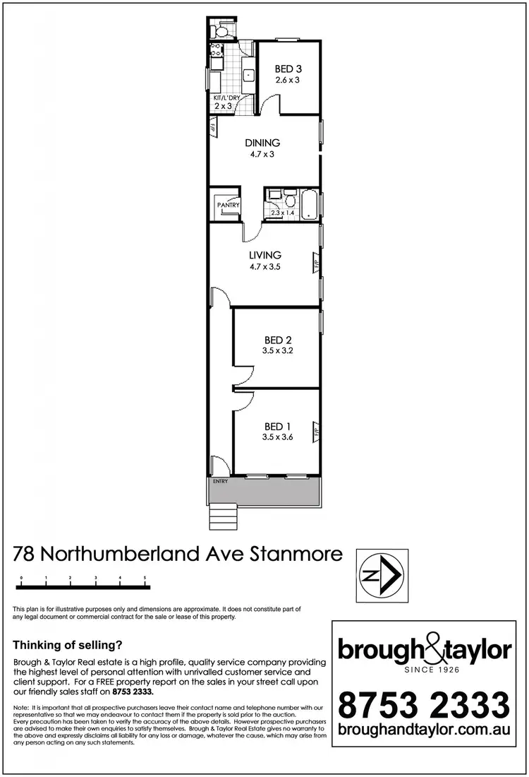 Floorplan of Homely house listing, 78 Northumberland Ave, Stanmore NSW 2048