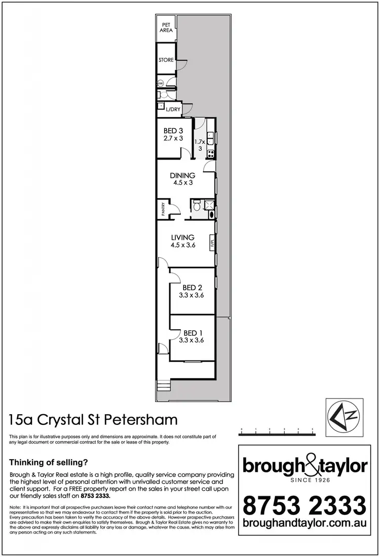 Floorplan of Homely house listing, 15A Crystal Street, Petersham NSW 2049