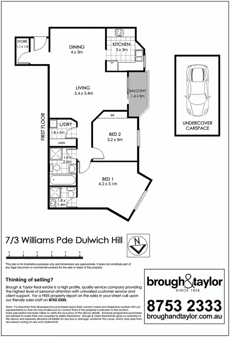 Floorplan of Homely apartment listing, 7/3 Williams Pde, Dulwich Hill NSW 2203