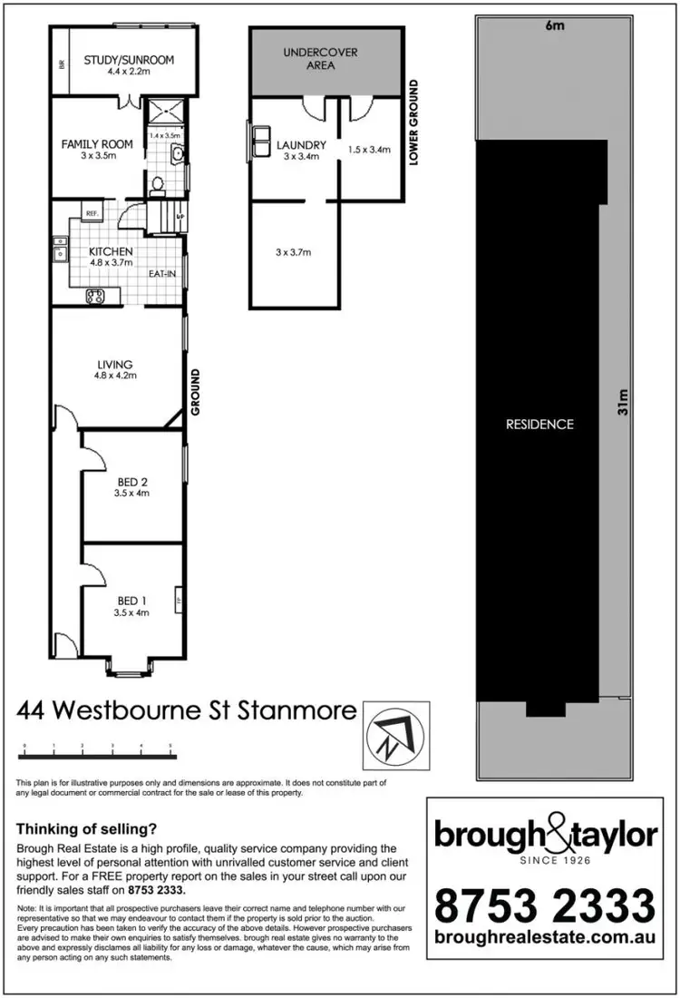 Floorplan of Homely house listing, 44 Westbourne Street, Stanmore NSW 2048