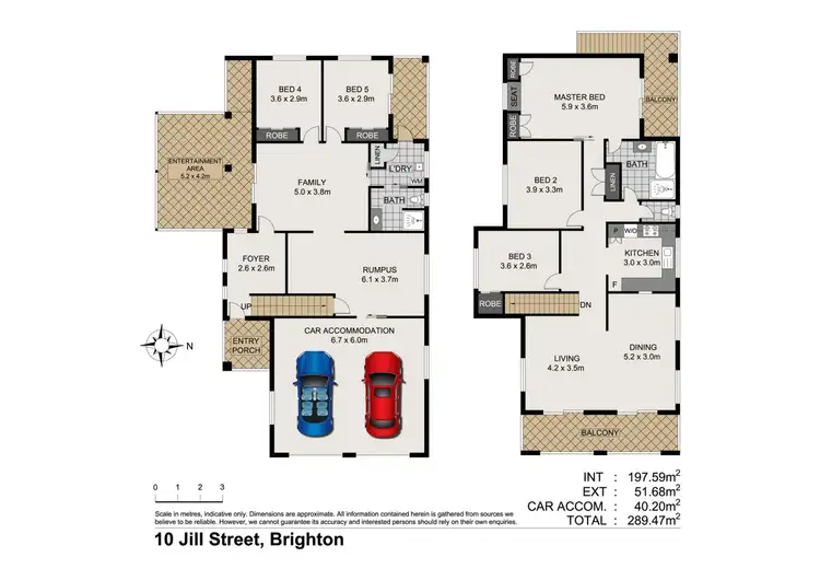 Floorplan of Homely house listing, 10 Jill Street, Brighton QLD 4017
