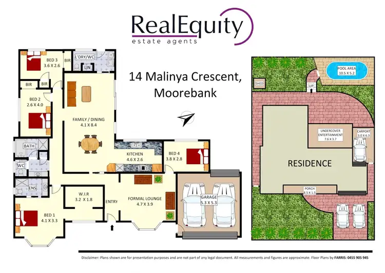 Floorplan of Homely house listing, 14 Malinya Crescent, Moorebank NSW 2170