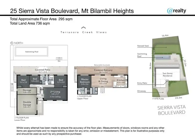 Floorplan of Homely house listing, 25 Sierra Vista Boulevard, Bilambil Heights NSW 2486