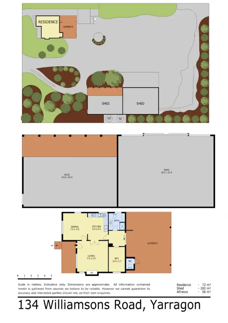 Floorplan of Homely house listing, 134 Williamsons Road, Yarragon VIC 3823