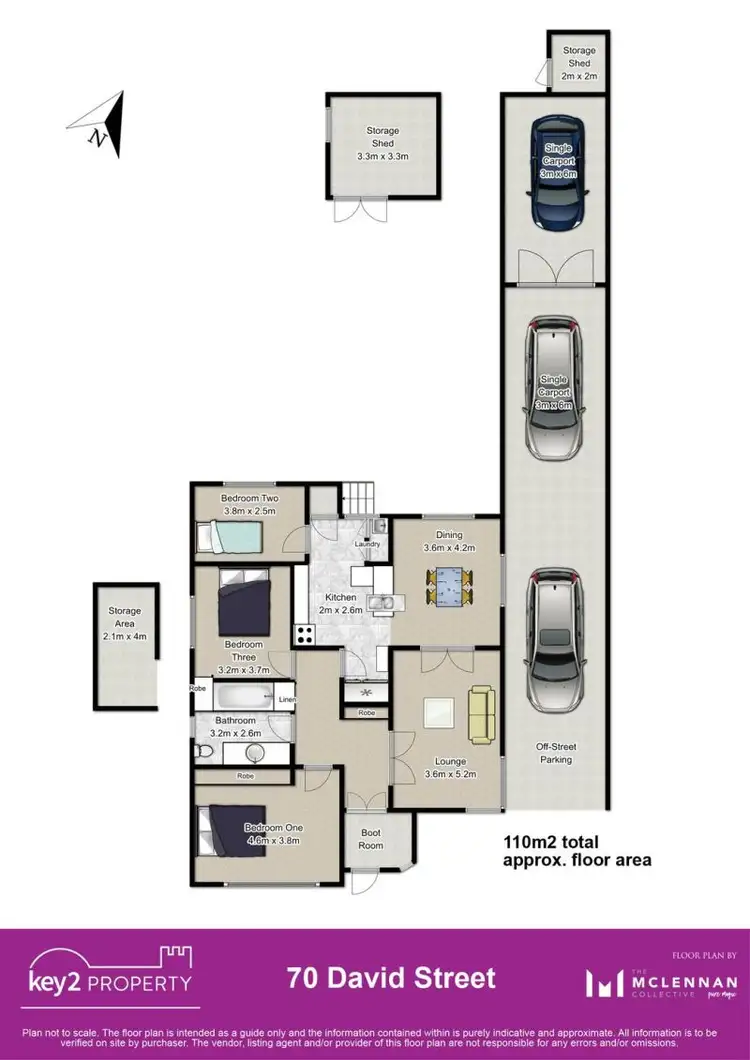 Floorplan of Homely house listing, 70 David Street, Newstead TAS 7250