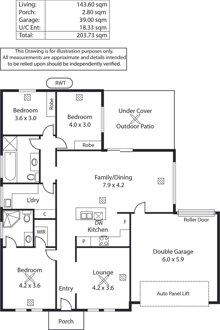 Floorplan of Homely house listing, 10 Autumn Avenue, Lockleys SA 5032