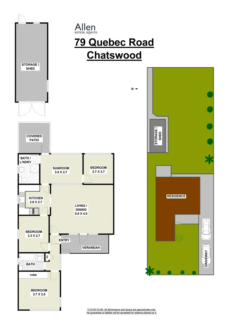 Floorplan of Homely house listing, 79 Quebec Road, Chatswood NSW 2067