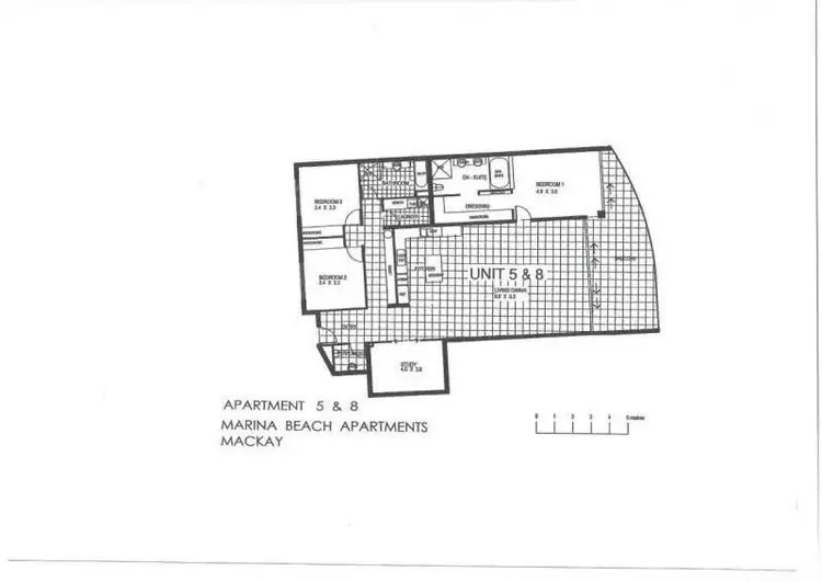 Floorplan of Homely apartment listing, 5/22 Marina Beach Parade, Mackay Harbour QLD 4740