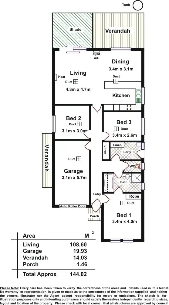 Floorplan of Homely house listing, Address available on request